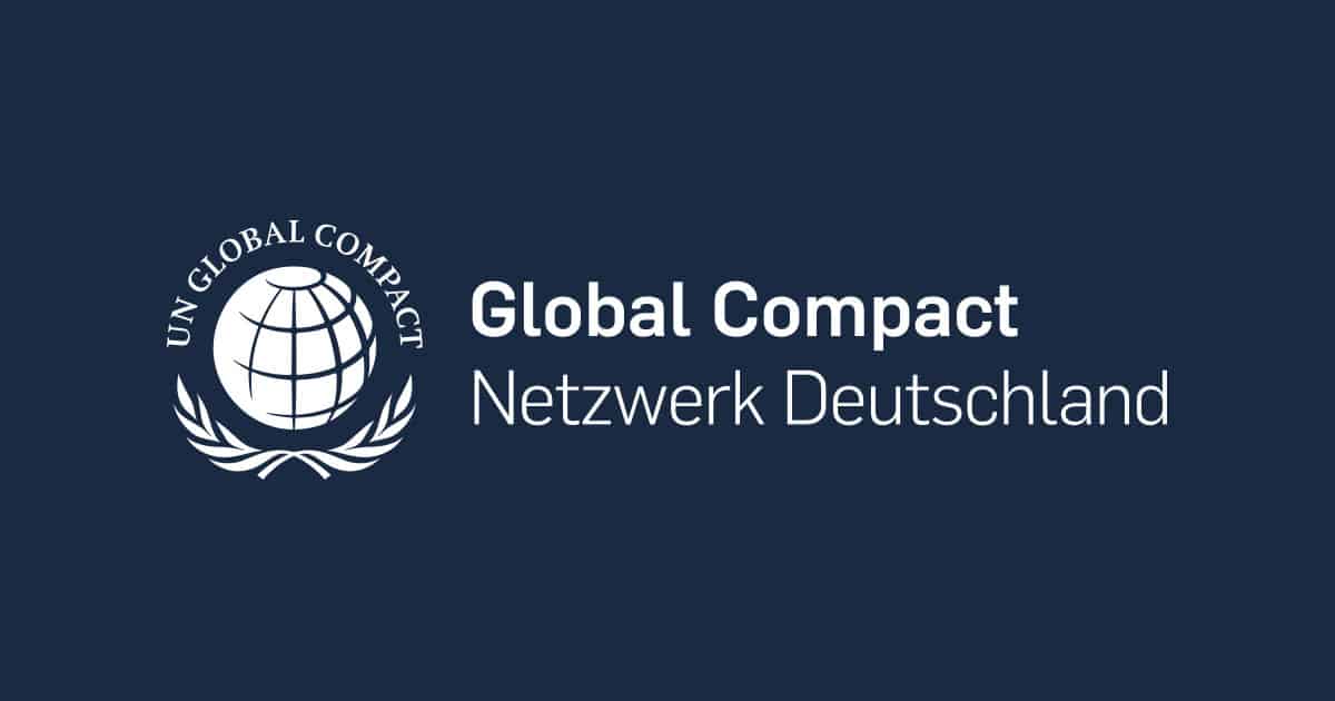 UN Global Compact Netzwerk Deutschland Banner
