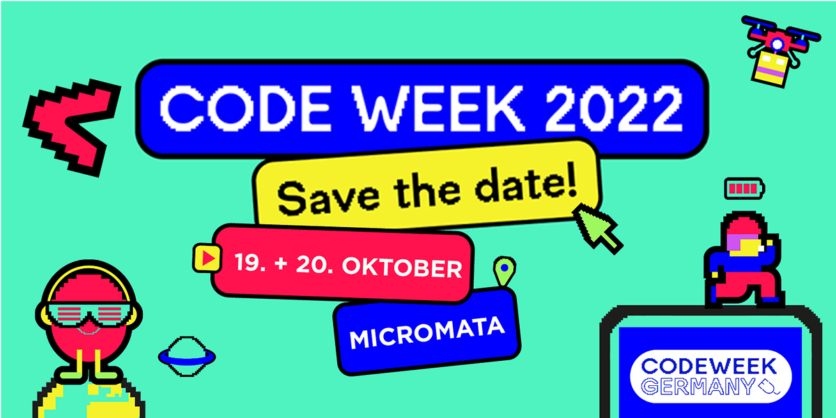 CodeKiste Code Week 2022 Banner