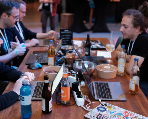 Entwickler beim Hacktoberfest 2022