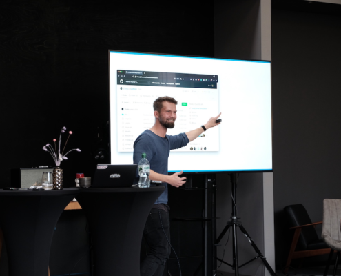 Speaker auf dem Hacktoberfest 2022