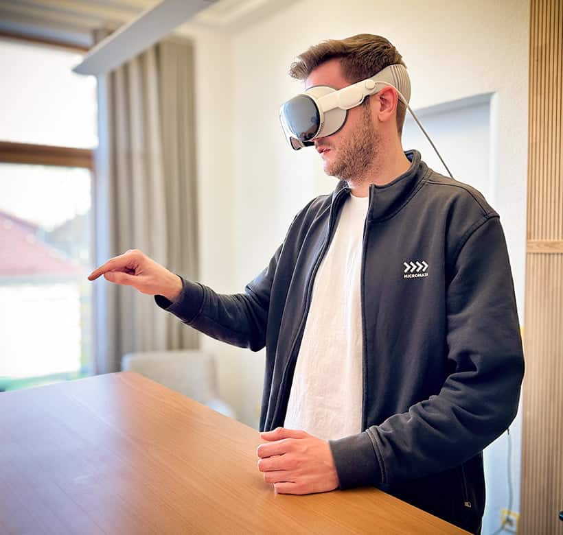 Unsere Erfahrungen mit der Apple Vision Pro Micromata GmbH