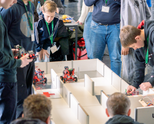 Full House bei der RoboCup-Quali 2024 an der Uni Kassel