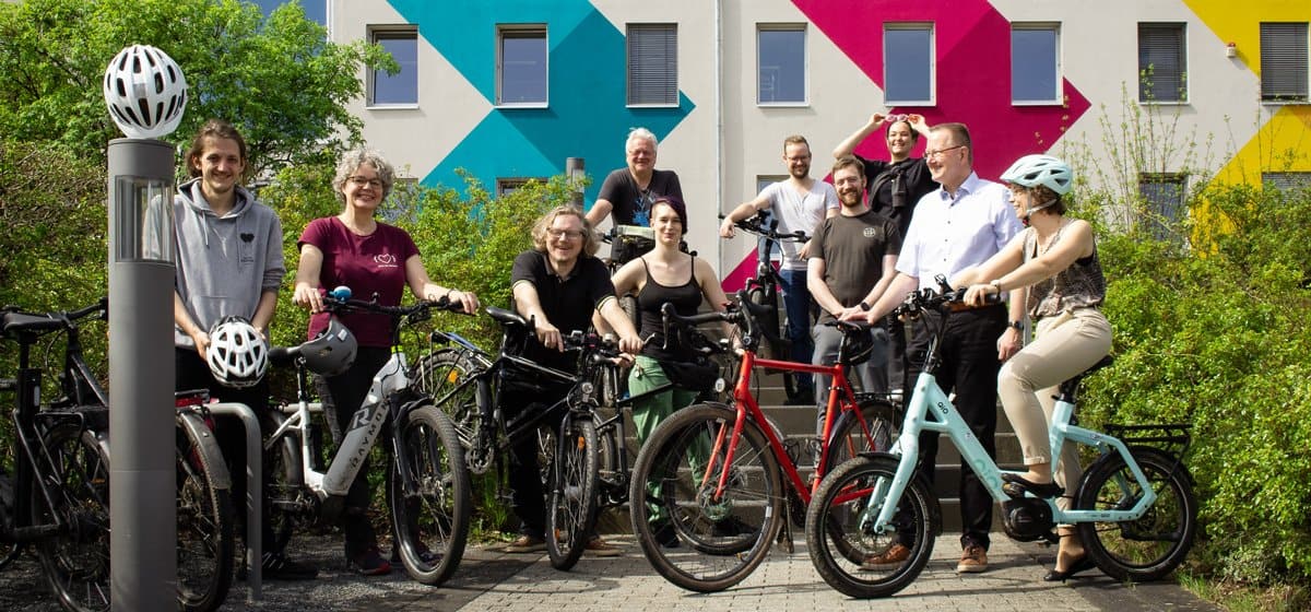 Micromata-Gruppenfoto zu "Radeln für den guten Zweck" mit micromata 2024