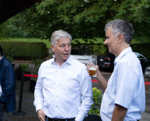 Momentaufnahme vom Frühlingsfest in Bonn 2024 mit DHL und Micromata
