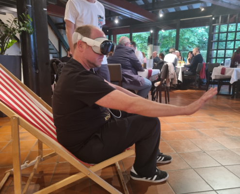 Momentaufnahme vom Frühlingsfest in Bonn 2024 mit DHL und Micromata