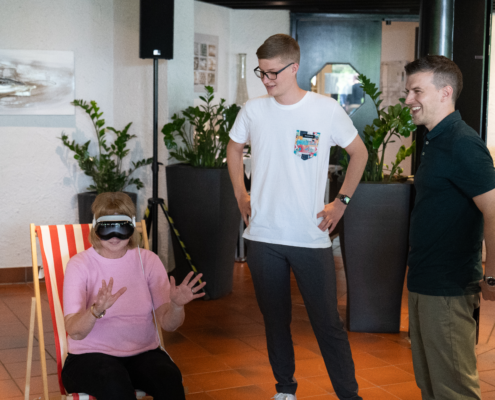 Momentaufnahme vom Frühlingsfest in Bonn 2024 mit DHL und Micromata