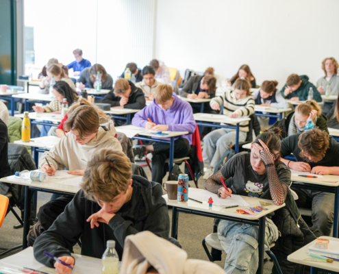 Momentaufnahme vom Tag der Mathematik 2025 am Lichtenberg-Gymnasium Kassel
