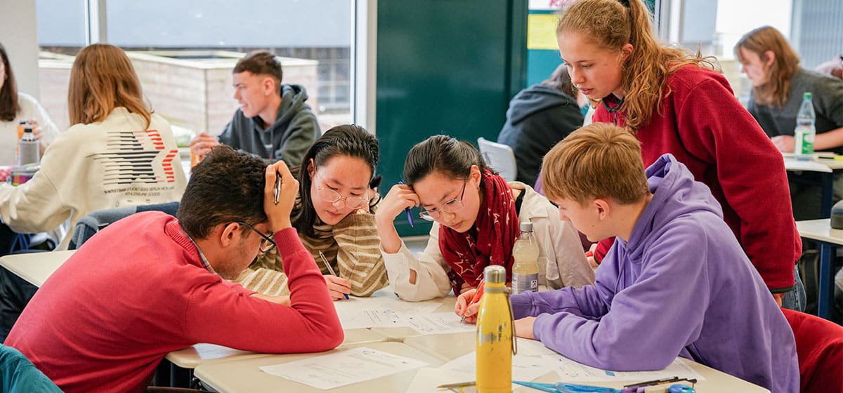 Momentaufnahme vom Tag der Mathematik 2025 am Lichtenberg-Gymnasium Kassel