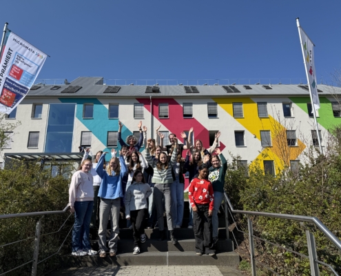 Gruppenfoto vom Girls' Day 2025 bei Micromata