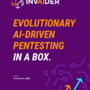Grafik mit Text "INVAIDER. Evolutionary AI-driven Pentesting in a box."