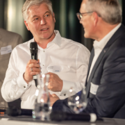 Kai Reinhard im Podiumsgespräch beim Parlamentarischer Abend Nordhessen 2026 in Berlin