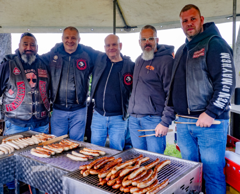 Grillstation beim Tigerenten-Rennen 2026 in Kassel