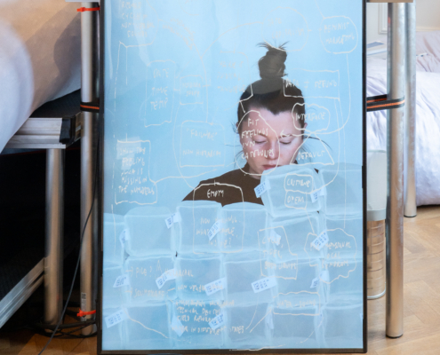 Interaktives Whiteboard mit digitaler Tafel und Kamera